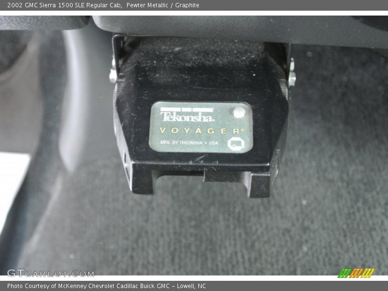 Pewter Metallic / Graphite 2002 GMC Sierra 1500 SLE Regular Cab