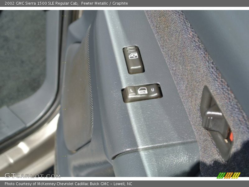 Pewter Metallic / Graphite 2002 GMC Sierra 1500 SLE Regular Cab