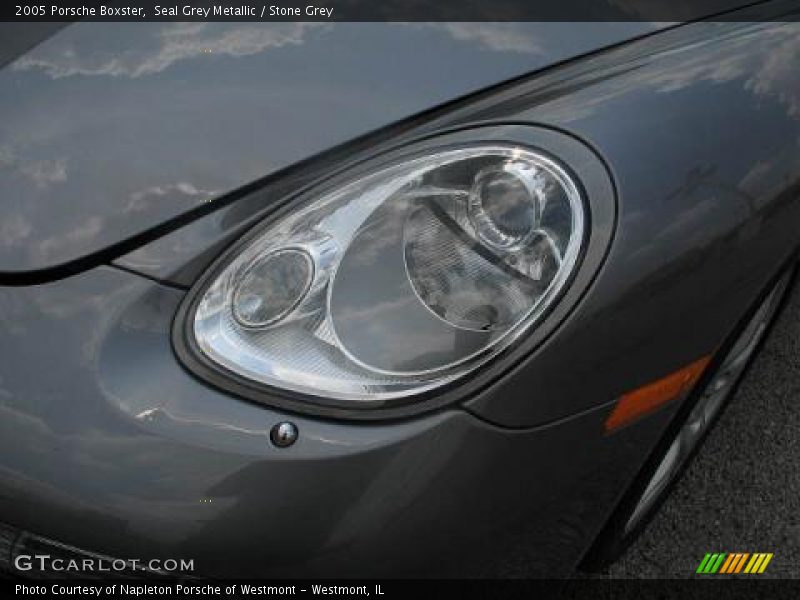 Seal Grey Metallic / Stone Grey 2005 Porsche Boxster