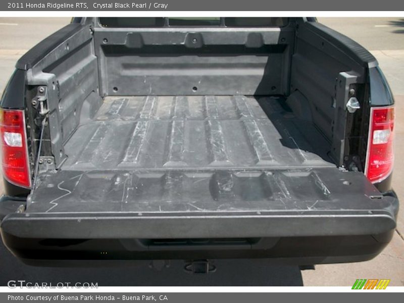 Crystal Black Pearl / Gray 2011 Honda Ridgeline RTS