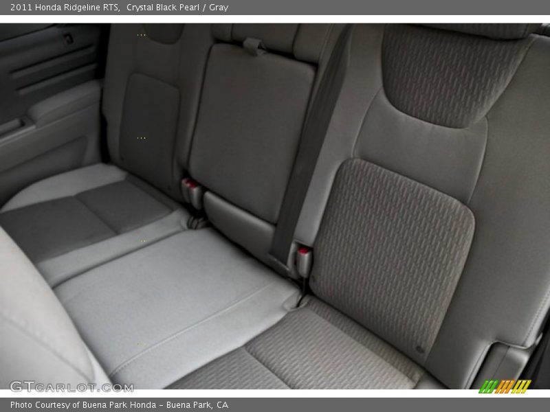 Crystal Black Pearl / Gray 2011 Honda Ridgeline RTS
