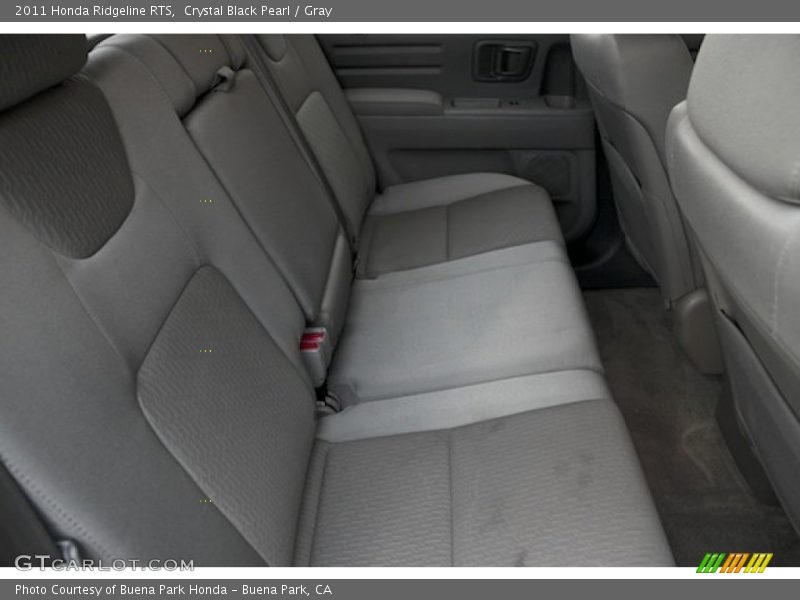 Crystal Black Pearl / Gray 2011 Honda Ridgeline RTS