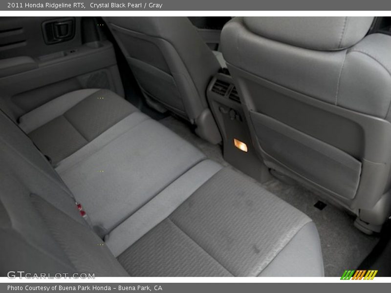 Crystal Black Pearl / Gray 2011 Honda Ridgeline RTS