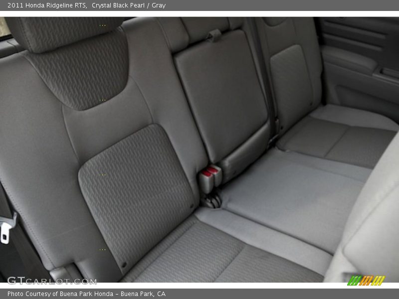 Crystal Black Pearl / Gray 2011 Honda Ridgeline RTS