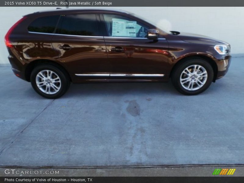 Rich Java Metallic / Soft Beige 2015 Volvo XC60 T5 Drive-E