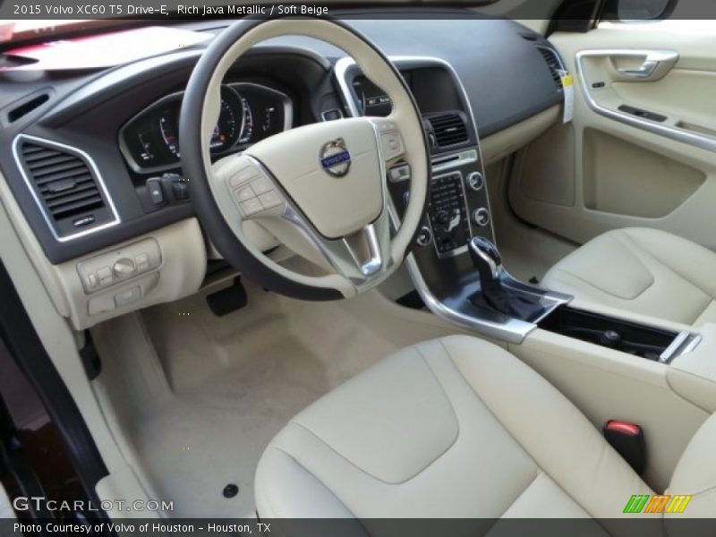 Rich Java Metallic / Soft Beige 2015 Volvo XC60 T5 Drive-E
