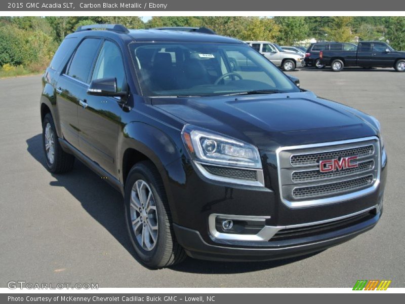 Carbon Black Metallic / Ebony 2015 GMC Acadia SLT