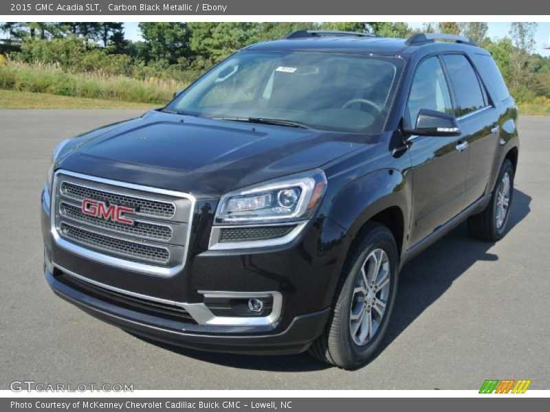 Carbon Black Metallic / Ebony 2015 GMC Acadia SLT