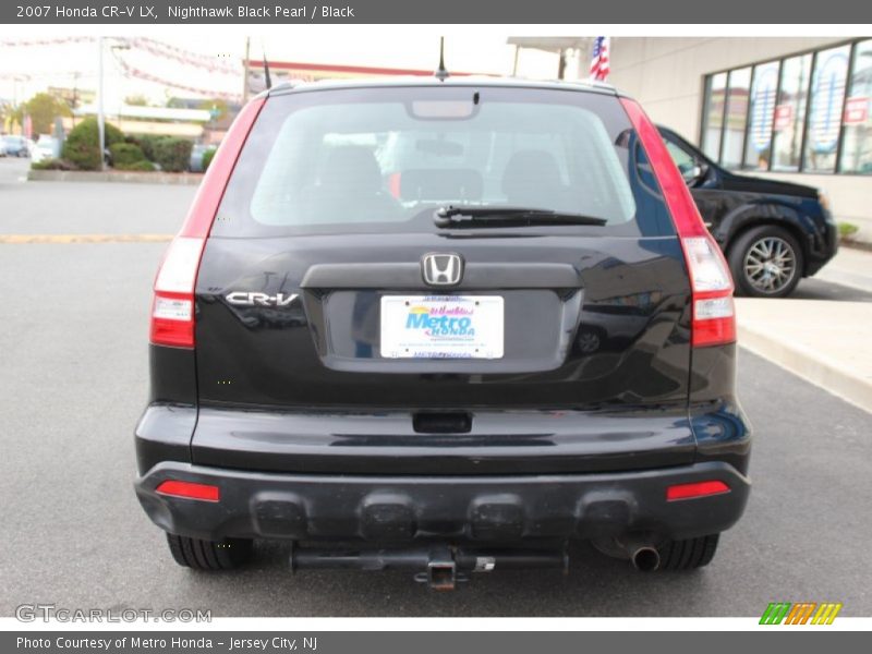 Nighthawk Black Pearl / Black 2007 Honda CR-V LX