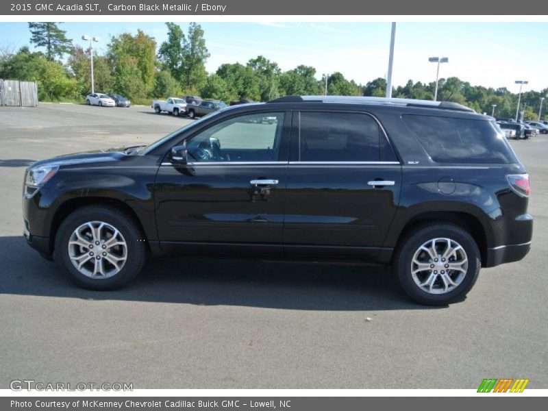 Carbon Black Metallic / Ebony 2015 GMC Acadia SLT