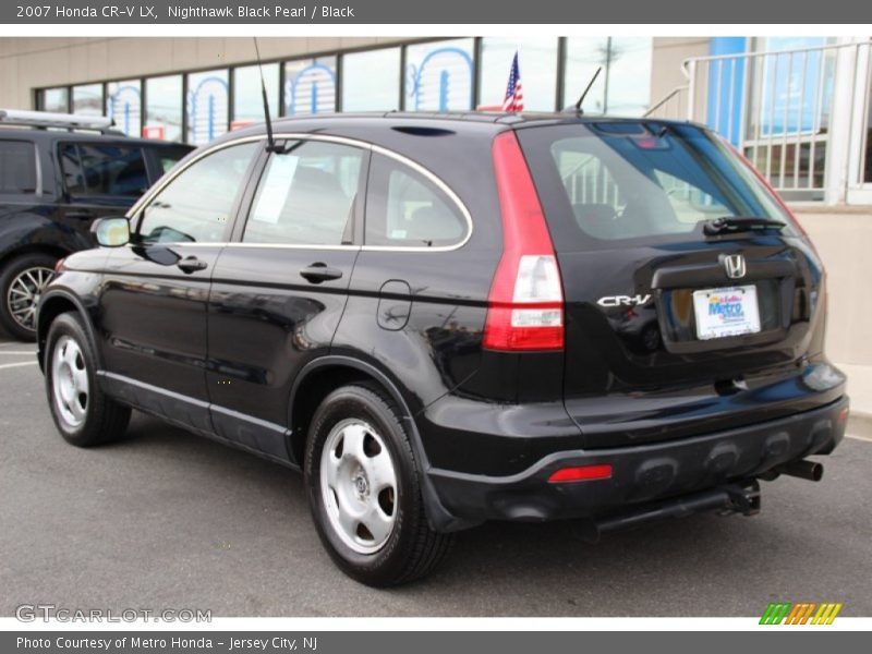 Nighthawk Black Pearl / Black 2007 Honda CR-V LX