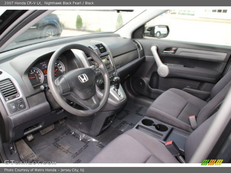  2007 CR-V LX Black Interior