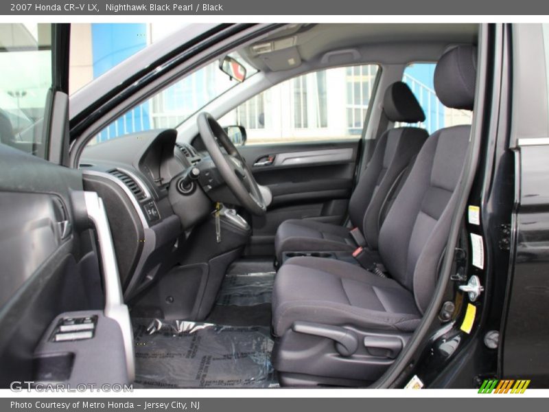 Nighthawk Black Pearl / Black 2007 Honda CR-V LX