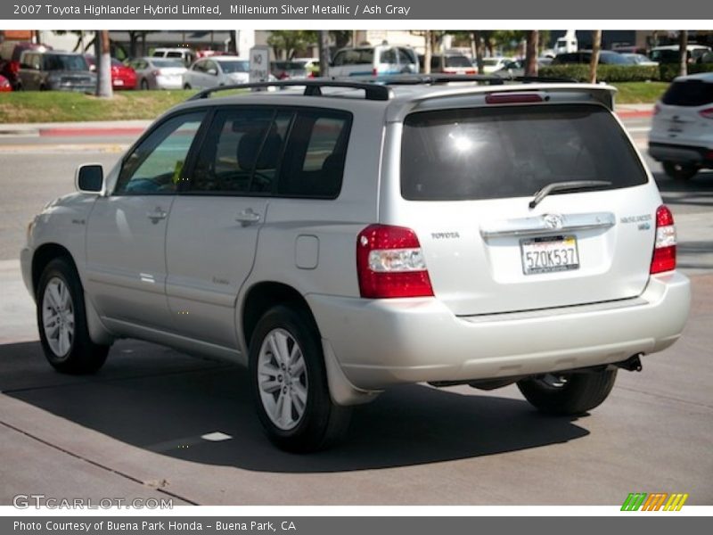 Millenium Silver Metallic / Ash Gray 2007 Toyota Highlander Hybrid Limited