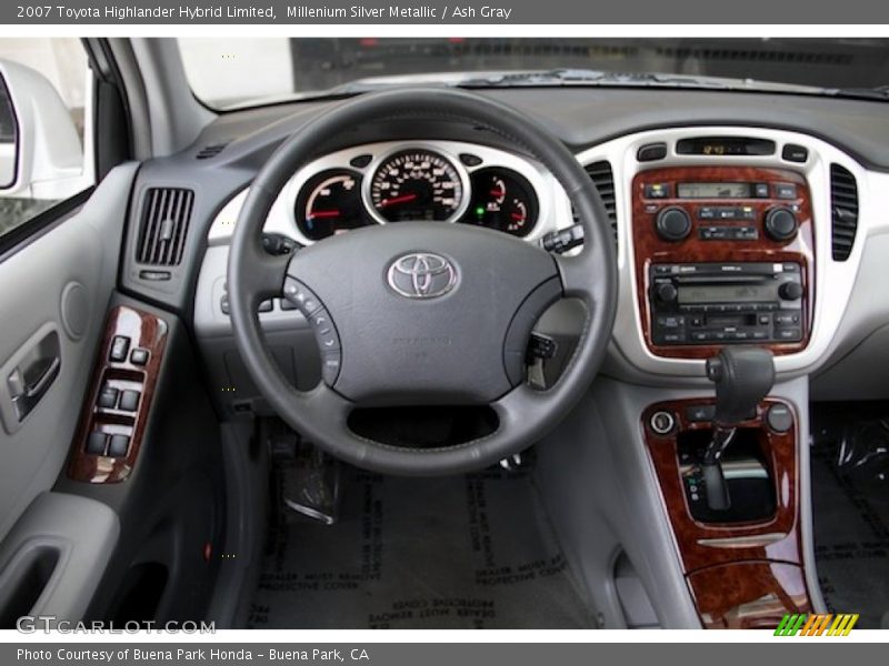 Millenium Silver Metallic / Ash Gray 2007 Toyota Highlander Hybrid Limited