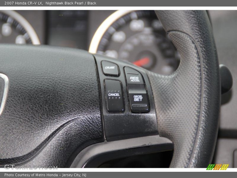 Nighthawk Black Pearl / Black 2007 Honda CR-V LX