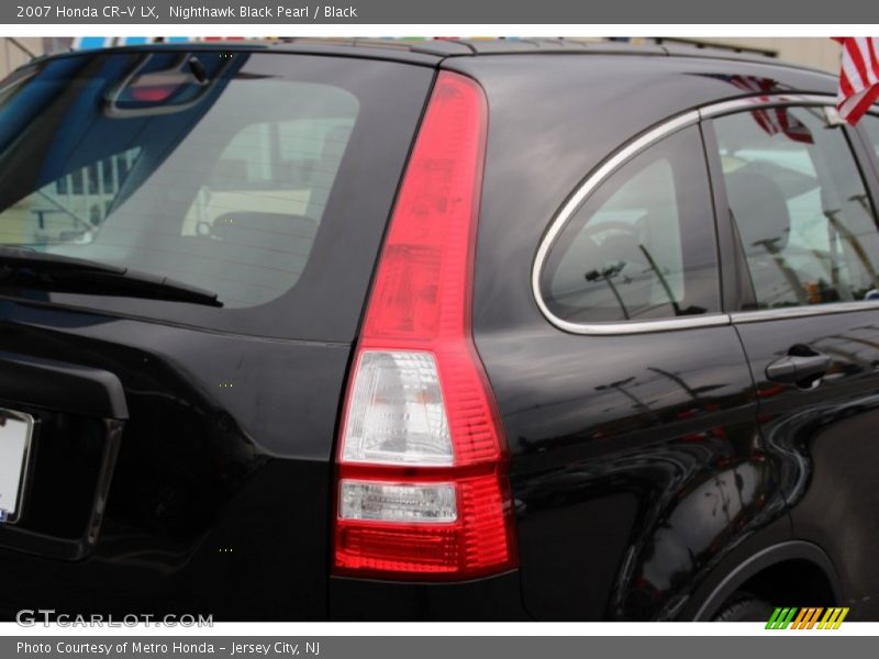 Nighthawk Black Pearl / Black 2007 Honda CR-V LX
