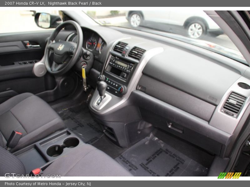 Nighthawk Black Pearl / Black 2007 Honda CR-V LX