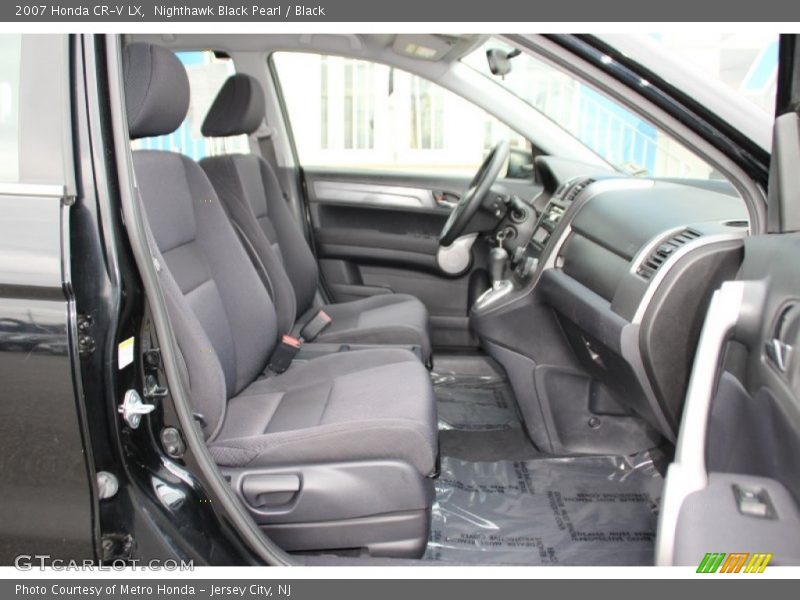 Nighthawk Black Pearl / Black 2007 Honda CR-V LX