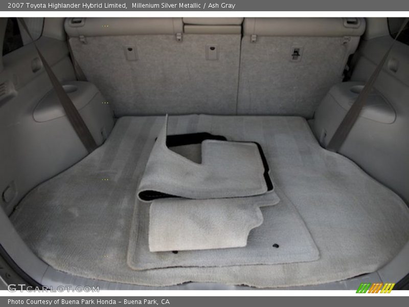 Millenium Silver Metallic / Ash Gray 2007 Toyota Highlander Hybrid Limited