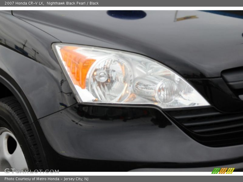 Nighthawk Black Pearl / Black 2007 Honda CR-V LX