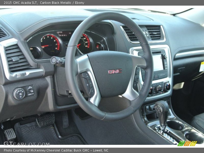 Carbon Black Metallic / Ebony 2015 GMC Acadia SLT