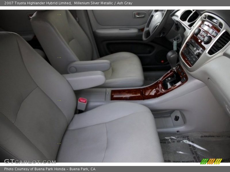 Millenium Silver Metallic / Ash Gray 2007 Toyota Highlander Hybrid Limited