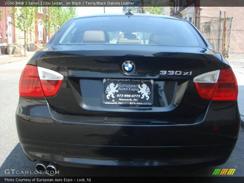 Jet Black / Terra/Black Dakota Leather 2006 BMW 3 Series 330xi Sedan