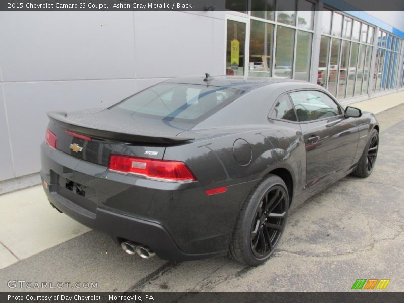 Ashen Gray Metallic / Black 2015 Chevrolet Camaro SS Coupe