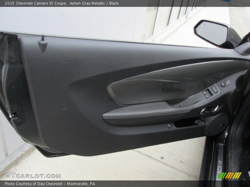 Ashen Gray Metallic / Black 2015 Chevrolet Camaro SS Coupe