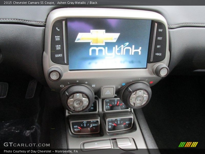 Ashen Gray Metallic / Black 2015 Chevrolet Camaro SS Coupe