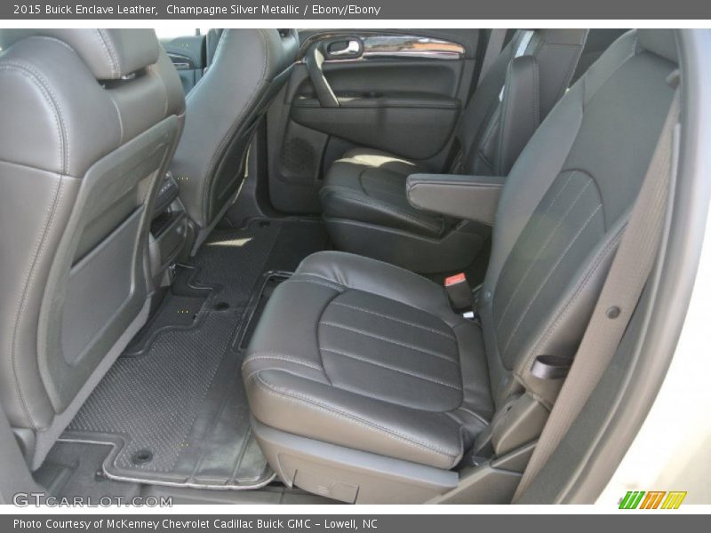 Champagne Silver Metallic / Ebony/Ebony 2015 Buick Enclave Leather
