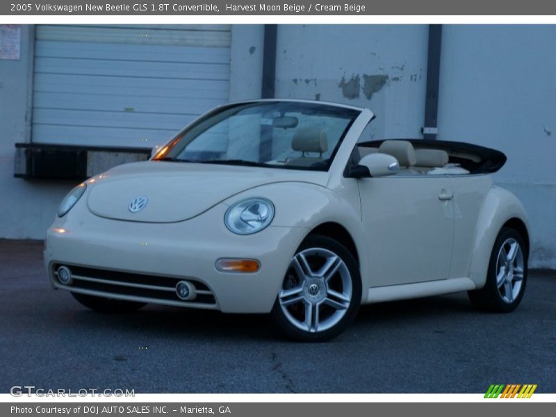 Harvest Moon Beige / Cream Beige 2005 Volkswagen New Beetle GLS 1.8T Convertible