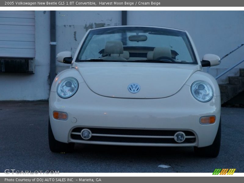 Harvest Moon Beige / Cream Beige 2005 Volkswagen New Beetle GLS 1.8T Convertible