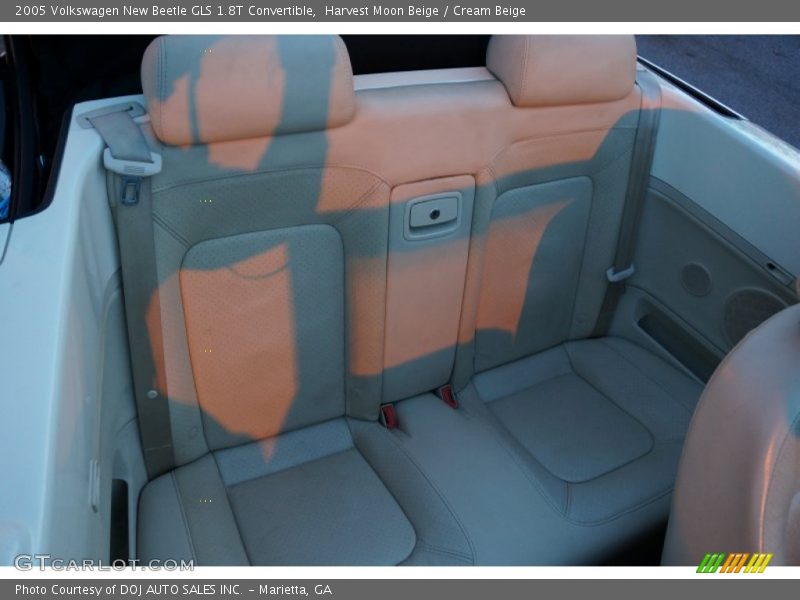 Harvest Moon Beige / Cream Beige 2005 Volkswagen New Beetle GLS 1.8T Convertible
