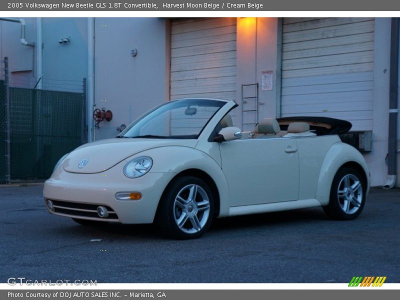 Harvest Moon Beige / Cream Beige 2005 Volkswagen New Beetle GLS 1.8T Convertible