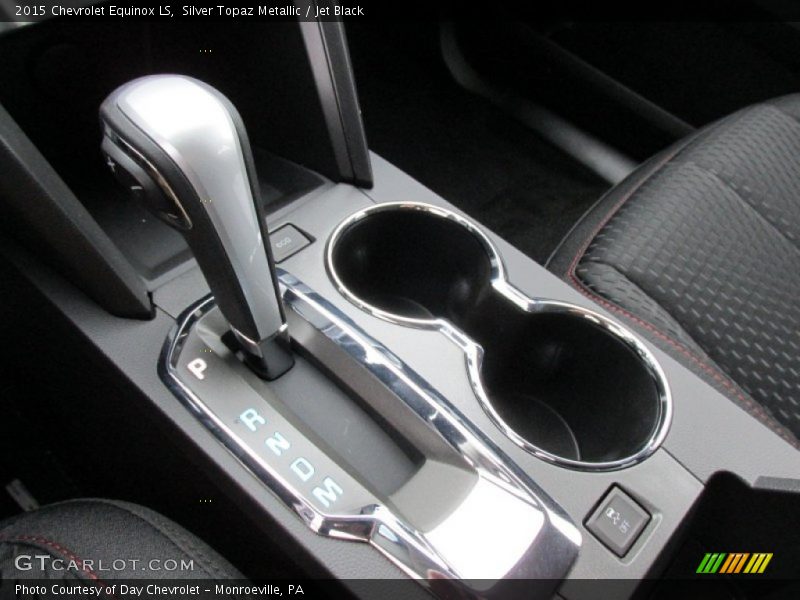 Silver Topaz Metallic / Jet Black 2015 Chevrolet Equinox LS