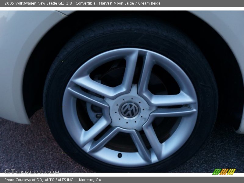 Harvest Moon Beige / Cream Beige 2005 Volkswagen New Beetle GLS 1.8T Convertible