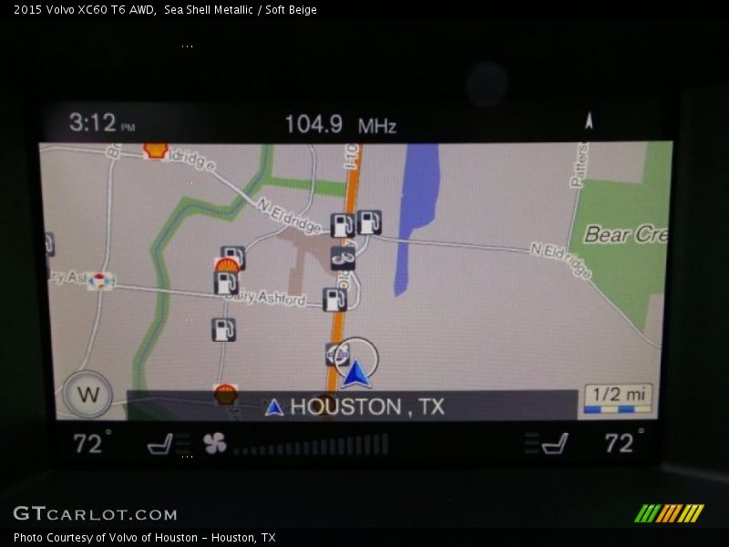 Sea Shell Metallic / Soft Beige 2015 Volvo XC60 T6 AWD