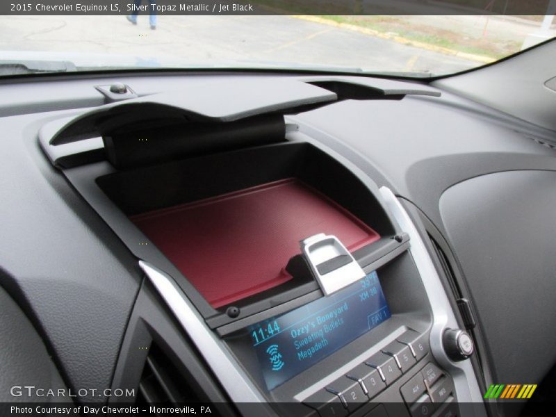 Silver Topaz Metallic / Jet Black 2015 Chevrolet Equinox LS