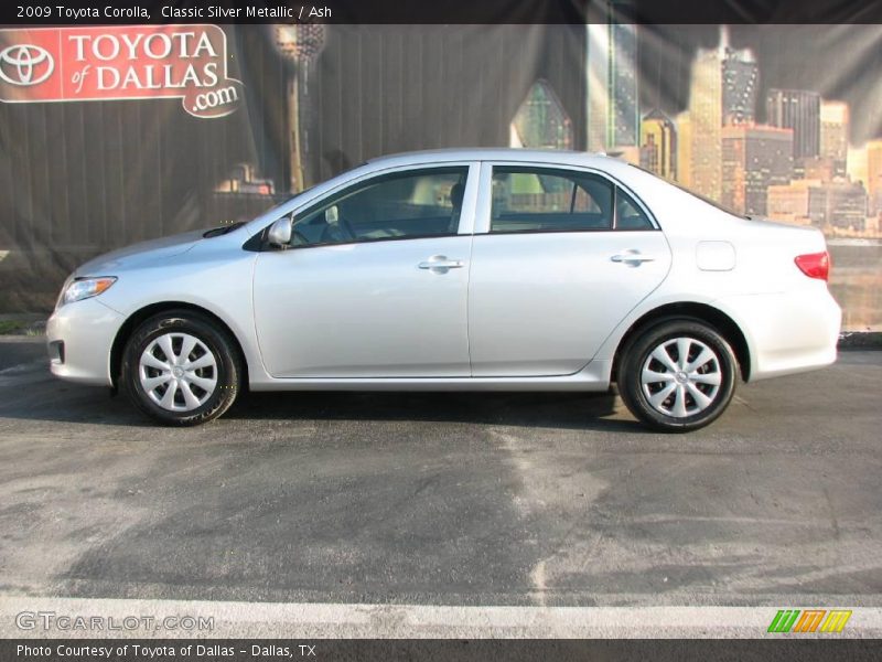Classic Silver Metallic / Ash 2009 Toyota Corolla