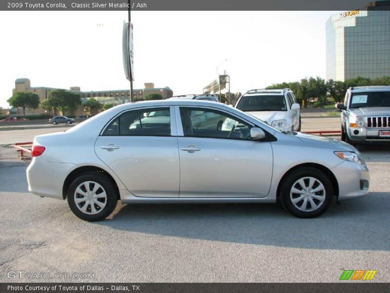 Classic Silver Metallic / Ash 2009 Toyota Corolla