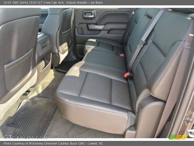 Iridium Metallic / Jet Black 2015 GMC Sierra 1500 SLT Crew Cab 4x4