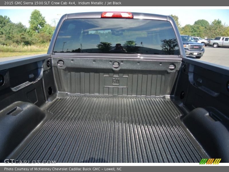Iridium Metallic / Jet Black 2015 GMC Sierra 1500 SLT Crew Cab 4x4