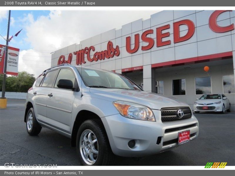 Classic Silver Metallic / Taupe 2008 Toyota RAV4 I4