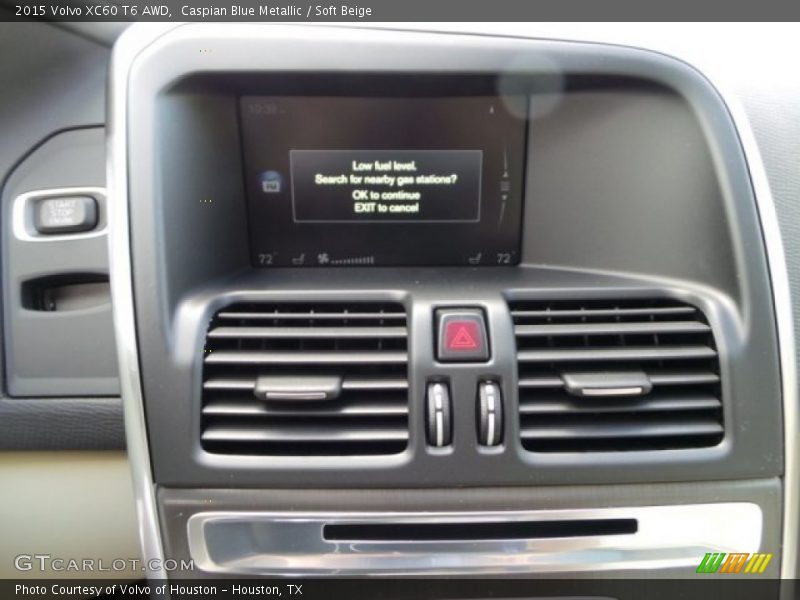 Caspian Blue Metallic / Soft Beige 2015 Volvo XC60 T6 AWD