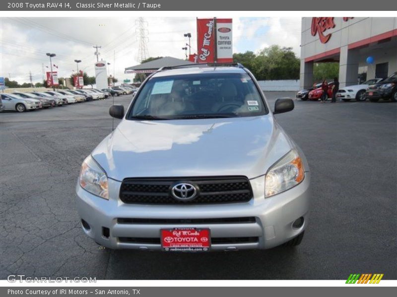 Classic Silver Metallic / Taupe 2008 Toyota RAV4 I4