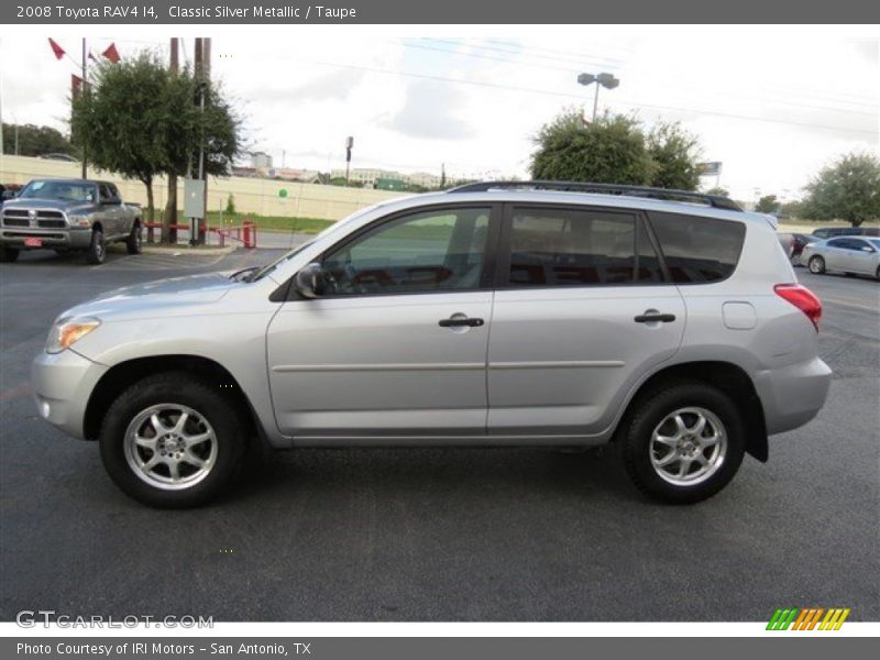 Classic Silver Metallic / Taupe 2008 Toyota RAV4 I4