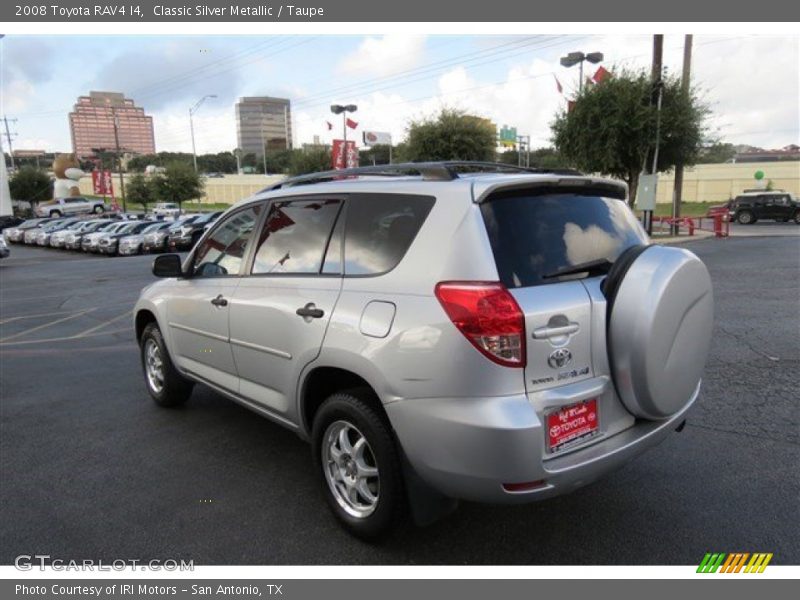 Classic Silver Metallic / Taupe 2008 Toyota RAV4 I4