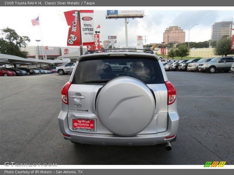 Classic Silver Metallic / Taupe 2008 Toyota RAV4 I4